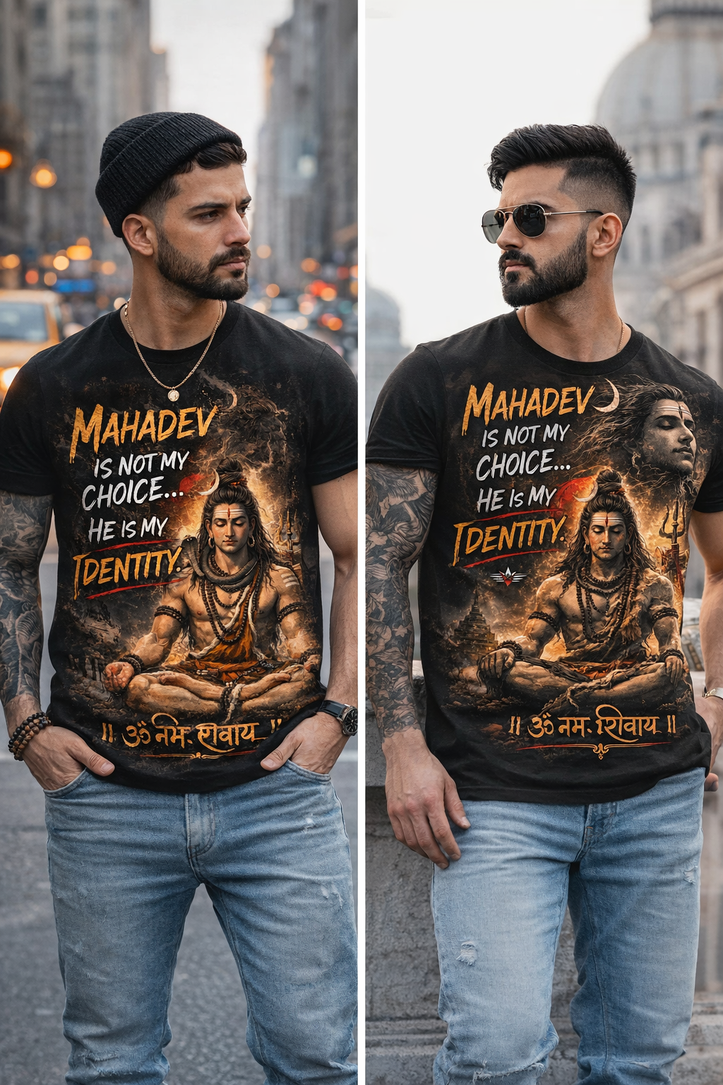 Mahadev Is My Identity Tee – Limited Drop